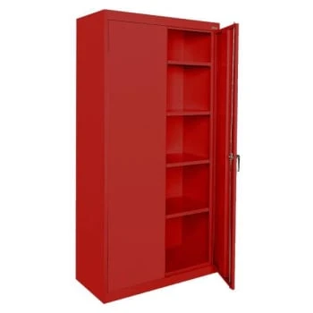 Muscle Rack 36"x 72"x 18" Steel Freestanding Garage Cabinet 1 Muscle Rack 36"x 72"x 18" Steel Freestanding Garage Cabinet