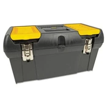 Stanley Series 2000 Toolbox W/ Tray And Two Lid Compartments (4-Pack) 1 Stanley Series 2000 Toolbox W/ Tray And Two Lid Compartments (4-Pack)