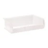 Quantum Storage Systems® Clear 10-7/8 X 16-1/2 X 5 In Stack And Hang Bin Package Of 6