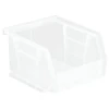 Quantum Storage Systems® Clear 5-3/8 X 4-1/8 X 3 In Stack And Hang Bin Package Of 24