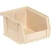 Quantum Storage Systems® Ivory 5-3/8 X 4-1/8 X 3 In Stack And Hang Bin Package Of 24