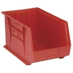 Quantum Storage Systems® Red 18 X 11 X 10 In Ultra Stack And Hang Bin Package Of 4