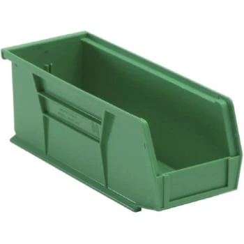 Quantum Storage Systems® Green 10-7/8 X 4-1/8 X 4 In Stack And Hang Bin Package Of 12 1 Quantum Storage Systems® Green 10-7/8 X 4-1/8 X 4 In Stack And Hang Bin Package Of 12