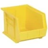 Quantum Storage Systems® Yellow 10-3/4 X 8-1/4 X 7 In Stack And Hang Bin Package Of 6