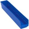 Quantum Storage Systems® Economy 4 In Blue Shelf Bin 23-5/8 X 4-1/8 X 4 In Package Of 16