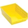 Quantum Storage Systems® Economy Yellow Shelf Bin 11-5/8 X 8-3/8 X 4 In Package Of 20