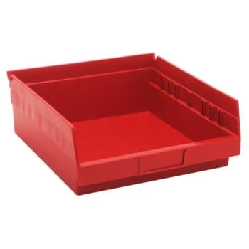 Quantum Storage Systems® Economy 4 In Red Shelf Bin 11-5/8 X 11-1/8 X 4 In Package Of 8 1 Quantum Storage Systems® Economy 4 In Red Shelf Bin 11-5/8 X 11-1/8 X 4 In Package Of 8