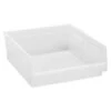 Quantum Storage Systems® Economy Clear Shelf Bin 11-5/8 X 11-1/8 X 4 In Package Of 8
