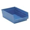 Quantum Storage Systems® Economy 4 In Blue Shelf Bin 11-5/8 X 8-3/8 X 4 In Package Of 20