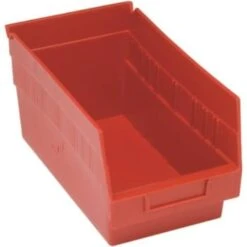 Quantum Storage Systems® Store-More Red Shelf Bin 11-5/8 X 6-5/8 X 6 In Package Of 30