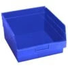 Quantum Storage Systems® Store-More Blue Shelf Bin 11-5/8 X 11-1/8 X 6 In Package Of 8
