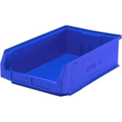 Quantum Storage Systems® Blue Magnum Series Bins 19-3/4x12-3/8x5-7/8 In Package Of 6