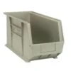 Quantum Storage Systems® Stone Ultra Series Stack And Hang Bins 18x8-1/4x9 In Package Of 6