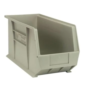 Quantum Storage Systems® Stone Ultra Series Stack And Hang Bins 18x8-1/4x9 In Package Of 6 1 Quantum Storage Systems® Stone Ultra Series Stack And Hang Bins 18x8-1/4x9 In Package Of 6