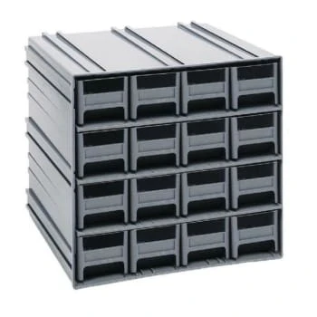 Quantum Storage Systems® 11-3/8 X 11-3/4 X 11 In Interlocking Storage Cabinets (Gray) 1 Quantum Storage Systems® 11-3/8 X 11-3/4 X 11 In Interlocking Storage Cabinets (Gray)