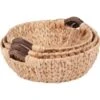 Honey-Can-Do Woven Wood Nesting Baskets (3-Pack)