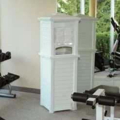 Mayne Lakeland 66 Inch Tall White Towel Storage Unit 9 Mayne Lakeland 66 Inch Tall White Towel Storage Unit -Rubbermaid || Husky || Grosfillex Shop 207622 v DetailedProductView2 Lg