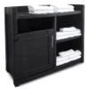 Mayne Fairfield 41 Inch Black Towel Storage Unit
