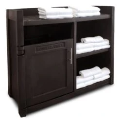 Mayne Fairfield 41 Inch Espresso Towel Storage Unit