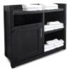 Mayne Fairfield 41 Inch Grey Towel Storage Unit