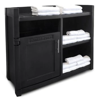 Mayne Fairfield 41 Inch Grey Towel Storage Unit 1 Mayne Fairfield 41 Inch Grey Towel Storage Unit