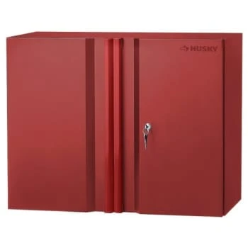 Husky Welded Wall Cabinet In Red, 28 In. W X 22 In. H X 14 In. D 1 Husky Welded Wall Cabinet In Red, 28 In. W X 22 In. H X 14 In. D