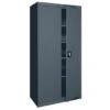 Sandusky Garage Cabinet In Charcoal, 36 In. W X 72 In. H X 18 In. D