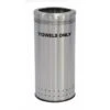 Commercial Zone Precision Series® Imprinted Towel 25-Gal Round Open-Top Lid