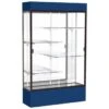 Ghent Waddell Spirit Navy Display Case Mirror Back W/ Dark Bronze Aluminum