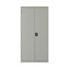 Hirsh Janitorial Cabinet, 18" D X 36" W X 72" H, Light Gray