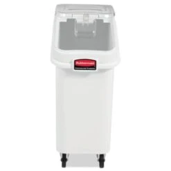 Rubbermaid Prosave 2.75 Gallon Ingredient Bin W/ Sliding Lid (White) -Rubbermaid || Husky || Grosfillex Shop 532093 w DetailedProductView2 Lg