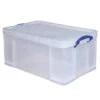 Really Useful Boxes® 64 Liter Clear Plastic Storage Box