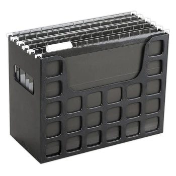 Oxford™ Decoflex Black Plastic File Holder 1 Oxford™ Decoflex Black Plastic File Holder