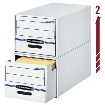 Bankers Box® Stor/drawer 2-Drawer Blue/white File Drawer 1 Bankers Box® Stor/drawer 2-Drawer Blue/white File Drawer
