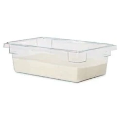Rubbermaid 3.5 Gallon Polycarbonate Food Storage/Tote Box (Clear) (6-Pack) -Rubbermaid || Husky || Grosfillex Shop 745881 w DetailedProductView3 Lg
