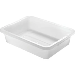 Rubbermaid 4.6 Gallon Polyethylene Bus/food Storage Box (180-Pack)