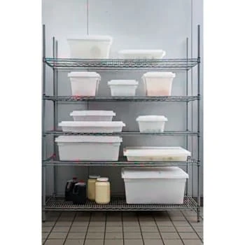 Rubbermaid 5 Gallon 26 X 18 X 3.5 In Polyethylene Food Storage Box (6-Pack) 2 Rubbermaid 5 Gallon 26 X 18 X 3.5 In Polyethylene Food Storage Box (6-Pack) - Image 2