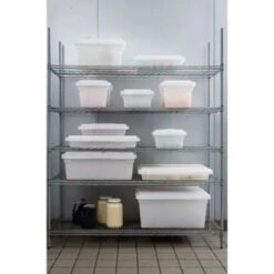 Rubbermaid 8.5 Gallon Polyethylene Food Storage Box (6-Pack) 9 Rubbermaid 8.5 Gallon Polyethylene Food Storage Box (6-Pack) -Rubbermaid || Husky || Grosfillex Shop 745903 w DetailedProductView4 Lg