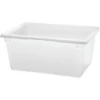 Rubbermaid 16.625 Gallon Polyethylene Food Storage Box (White) (6-Pack)