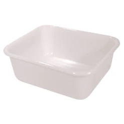 Rubbermaid 11 Qt Polyethylene Food/Tote Box (White) (6-Pack)