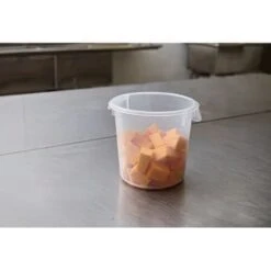 Rubbermaid 4 Qt Polypropylene Round Food Storage Container (12-Pack) -Rubbermaid || Husky || Grosfillex Shop 745915 w DetailedProductView4 Lg