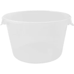 Rubbermaid 12 Qt Polypropylene Round Food Storage Container (Clear) (6-Pack)