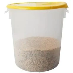 Rubbermaid 22 Qt Polypropylene Round Food Storage Container (Clear) (6-Pack) -Rubbermaid || Husky || Grosfillex Shop 745925 w DetailedProductView3 Lg