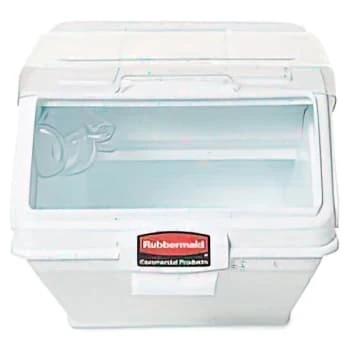 Rubbermaid Prosave 12.6 Gallon Shelf Ingredient Storage Bin W/ 2-Cup Scoop 2 Rubbermaid Prosave 12.6 Gallon Shelf Ingredient Storage Bin W/ 2-Cup Scoop - Image 2