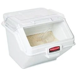 Rubbermaid Prosave 12.6 Gallon Shelf Ingredient Storage Bin W/ 2-Cup Scoop 9 Rubbermaid Prosave 12.6 Gallon Shelf Ingredient Storage Bin W/ 2-Cup Scoop -Rubbermaid || Husky || Grosfillex Shop 745945 w DetailedProductView5 Lg